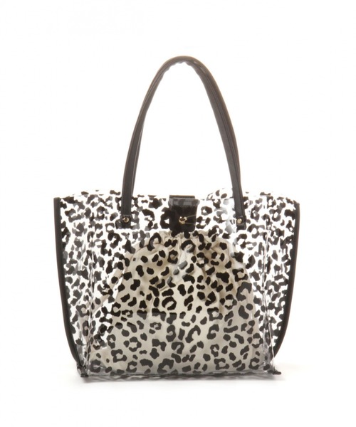 LAKOLE（ラコレ）の「アニマル柄PVCトートバッグ / LAKOLE（トートバッグ・レディース・ブラック/ブラウン・FREE）」の11枚目の写真