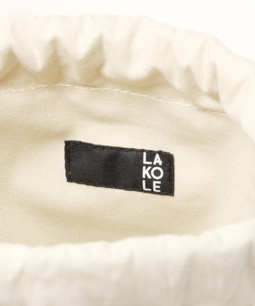 LAKOLE（ラコレ）の「アニマル柄PVCトートバッグ / LAKOLE（トートバッグ・レディース・ブラック/ブラウン・FREE）」の6枚目の写真