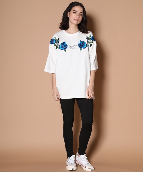 JACKROSE（ジャックローズ）の「JE-Shoulder Rose 半袖Tシャツ（Tシャツ/カットソー・メンズ・ホワイト/ブラック/ホワイト系その他2/ブラック系その他2・M/L）」の7枚目の写真