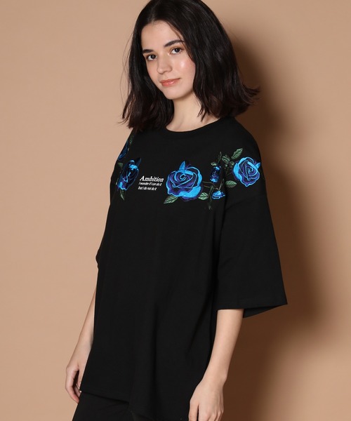 JACKROSE（ジャックローズ）の「JE-Shoulder Rose 半袖Tシャツ（Tシャツ/カットソー・メンズ・ホワイト/ブラック/ホワイト系その他2/ブラック系その他2・M/L）」の21枚目の写真