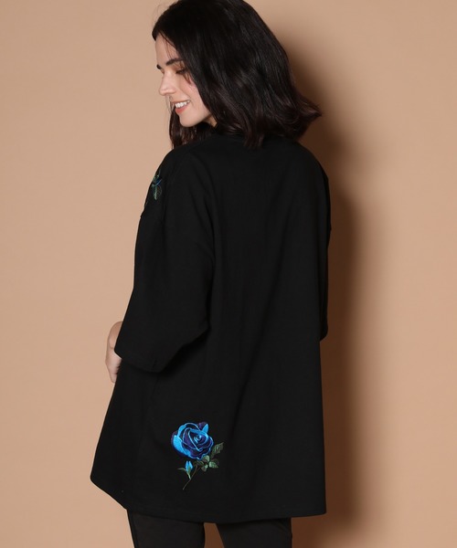 JACKROSE（ジャックローズ）の「JE-Shoulder Rose 半袖Tシャツ（Tシャツ/カットソー・メンズ・ホワイト/ブラック/ホワイト系その他2/ブラック系その他2・M/L）」の22枚目の写真