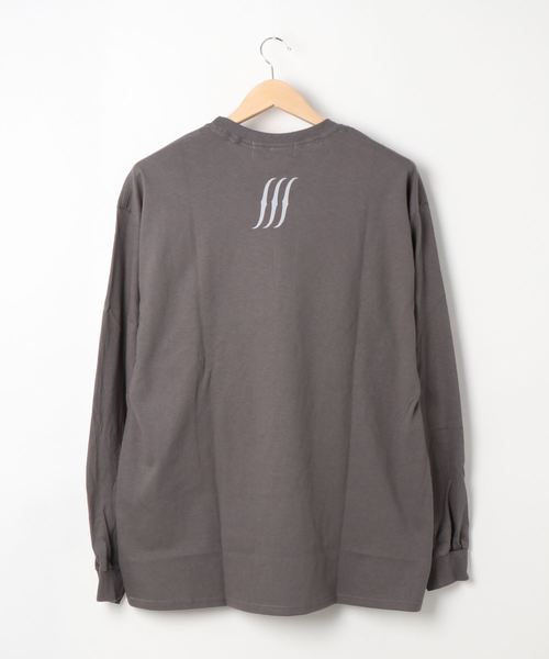 FUN/FOR/FICTION(ファンフォーフィクション)の「【W】【it】【FUN FOR FICTION】THE FICTION LS T(Tシャツ/カットソー・レディース・チャコールグレー/ナチュラル・FREE)」の4枚目の写真