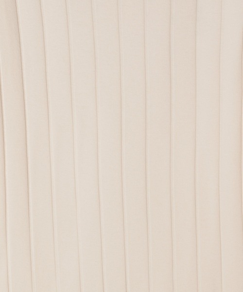 LAKOLE（ラコレ）の「ワイドリブスリーブレスTシャツ / LAKOLE（Tシャツ/カットソー・レディース・ボルドー/ライトグリーン/オフホワイト/スモーク/ブラウン系その他/ライトベージュ・SMALL/MEDIUM）」の14枚目の写真