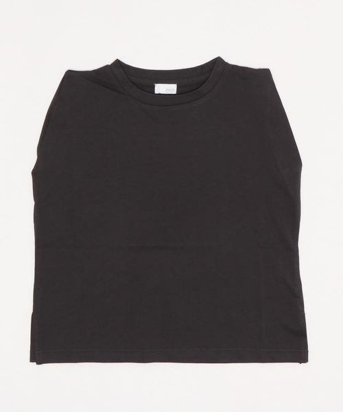 LOWRYS FARM（ローリーズファーム）の「ＢＡＳＩＣノースリーブ　889697（Tシャツ/カットソー・キッズ・チャコールグレー/オフホワイト/カーキ/オレンジ・MEDIUM/LARGE/X-LARGE）」の7枚目の写真