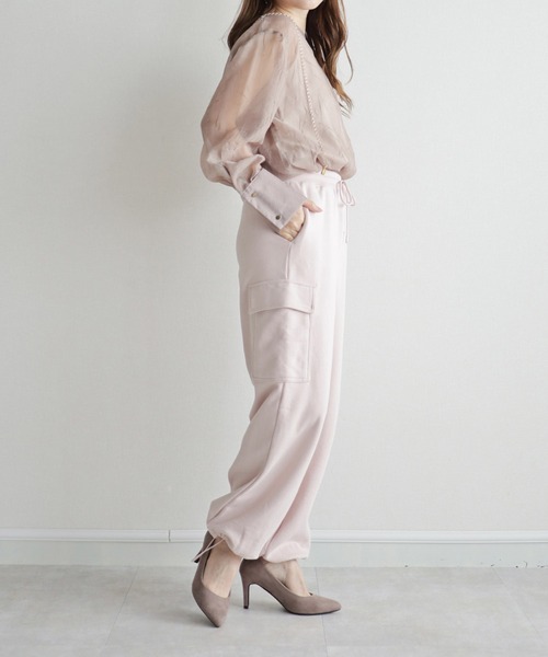 SESTO（セスト）の「削れないかかとゴム＆立体クッションインソールの美脚ヒールパンプス（パンプス・レディース・ブラック/キャメル/ブラウン/パイソン/グレイッシュベージュ/ベージュ/ダークブラウン/ベージュ系その他/アイボリー/ブラック系その他・24.5cm/23.5cm/25.5cm/22.5cm/23.0cm/22.0cm/24.0cm）」の22枚目の写真