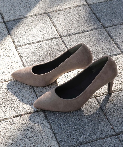 SESTO（セスト）の「削れないかかとゴム＆立体クッションインソールの美脚ヒールパンプス（パンプス・レディース・ブラック/キャメル/ブラウン/パイソン/グレイッシュベージュ/ベージュ/ダークブラウン/ベージュ系その他/アイボリー/ブラック系その他・24.5cm/23.5cm/25.5cm/22.5cm/23.0cm/22.0cm/24.0cm）」の16枚目の写真