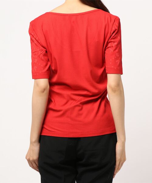 Desigual(デシグアル)の「Tシャツ3/4袖 LYON(Tシャツ/カットソー・レディース・レッド・M/L/2L/SS/S)」の3枚目の写真