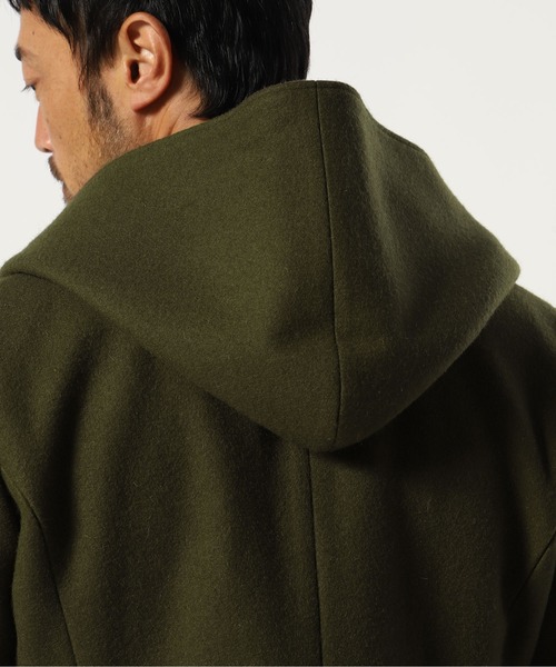 TETE HOMME（テットオム）の「メルトンラップフードブルゾン