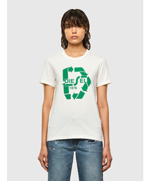 DIESEL | レディース Tシャツ サスティナブル 半袖TEE(Tシャツ/カットソー)