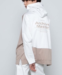 WEGO | WEGO/ドルマンカラーブロックビッグシルエットパーカー(パーカー)