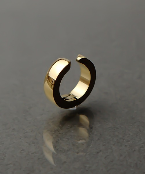 ieLS（イエルズ）の「金属アレルギー対応「ieLS」ステンレス　シンプルフープ　イヤーカフイヤリング(片耳)（イヤリング・メンズ・その他3/その他4/その他5/その他6/その他2/その他1/その他8/その他7・ONE SIZE）」の2枚目の写真