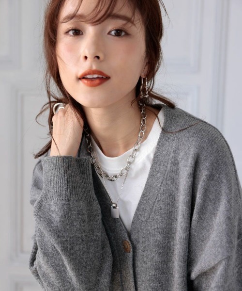 DONOBAN（ドノバン）の「ダブルチェーンネックレス（ネックレス・レディース・シルバー/ゴールド・ONESIZE）」の8枚目の写真