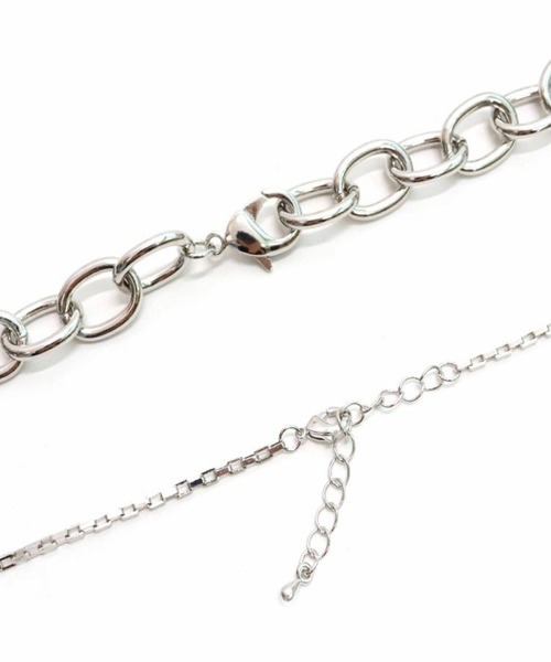 DONOBAN（ドノバン）の「ダブルチェーンネックレス（ネックレス・レディース・シルバー/ゴールド・ONESIZE）」の10枚目の写真