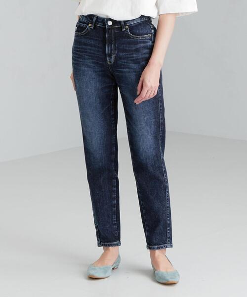 SOMETHING（サムシング）の「[ サムシング ]★SC SOMETHING  CLAUDIA SLIM デニム パンツ（デニムパンツ・レディース・ネイビー/コバルトブルー・S/XS/M）」の2枚目の写真