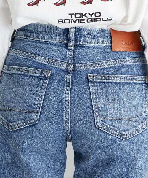 SOMETHING（サムシング）の「[ サムシング ]★SC SOMETHING  CLAUDIA SLIM デニム パンツ（デニムパンツ・レディース・ネイビー/コバルトブルー・S/XS/M）」の10枚目の写真