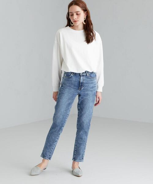 SOMETHING（サムシング）の「[ サムシング ]★SC SOMETHING  CLAUDIA SLIM デニム パンツ（デニムパンツ・レディース・ネイビー/コバルトブルー・S/XS/M）」の14枚目の写真