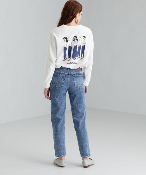 SOMETHING（サムシング）の「[ サムシング ]★SC SOMETHING  CLAUDIA SLIM デニム パンツ（デニムパンツ・レディース・ネイビー/コバルトブルー・S/XS/M）」の7枚目の写真