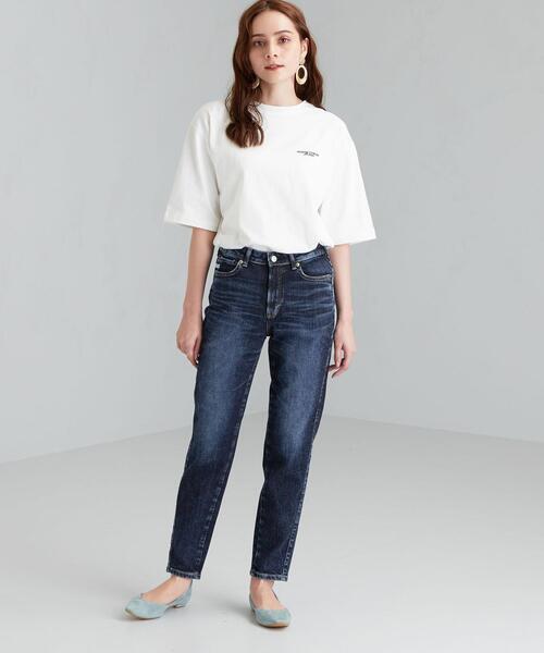 SOMETHING（サムシング）の「[ サムシング ]★SC SOMETHING  CLAUDIA SLIM デニム パンツ（デニムパンツ・レディース・ネイビー/コバルトブルー・S/XS/M）」の8枚目の写真