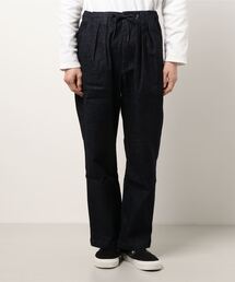 Ranch standard（ランチスタンダード）の「【Ranch Standard】ストレッチデニム 2タックパンツフレンチトラウザー/メンズ（デニムパンツ）」