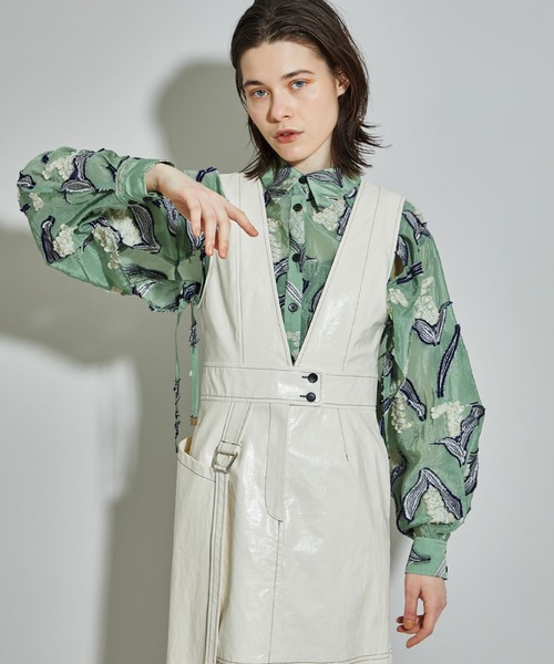 【希少】アングルスリーブシャツチュニック アングルスリーブシャツチュニック（シャツ/ブラウス）｜UNITED TOKYO