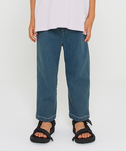 GENERATOR(ジェネレーター)の「GENERATOR ワークデニムパンツ(デニムパンツ・キッズ・ブルー/ネイビー・M/S/L/XL)」の1枚目の写真