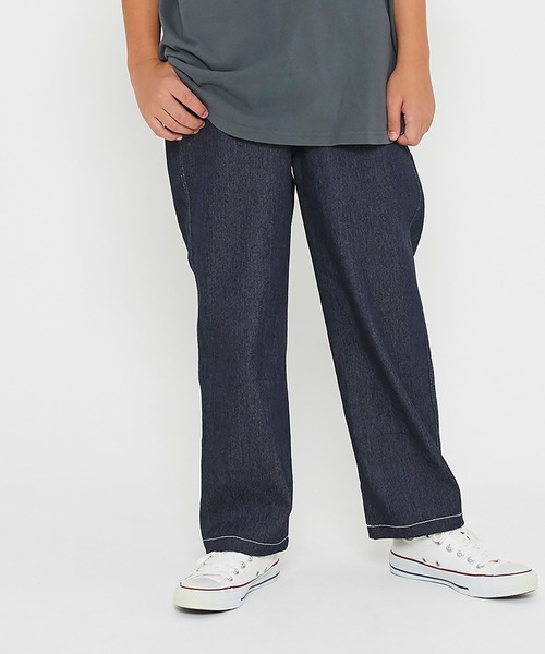 GENERATOR(ジェネレーター)の「GENERATOR ワークデニムパンツ(デニムパンツ・キッズ・ブルー/ネイビー・M/S/L/XL)」の5枚目の写真