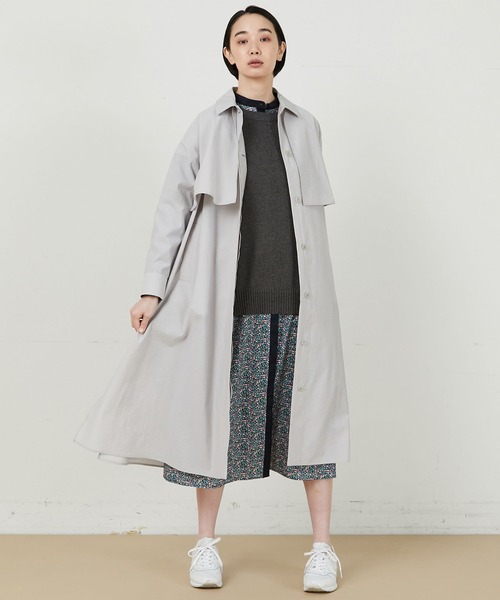 ADIEU TRISTESSE トレンチコート ベージュ ハーフトレンチコート｜BIGI online store - ビギ オンラインストア