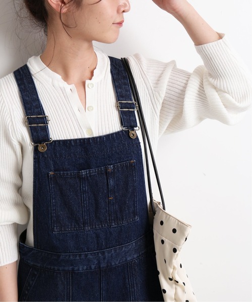 SLOBE IENA - 新品未使用◆SLOBE IENA 畦ボトルネック ヘンケイニット SLOBE IENA（スローブイエナ）の「両畦ハイネックプルオーバー