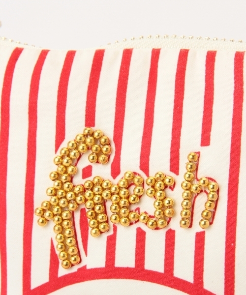 Ray BEAMS（レイビームス）の「Ctrl freak / ポップコーン ショルダーバッグ（ショルダーバッグ・レディース・ブラック/レッド・ONE SIZE）」の3枚目の写真