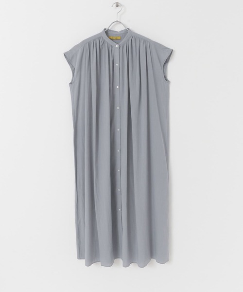 F by ROSSO（エフバイロッソ）の「F by ROSSO　フレンチギャザーワンピース∴（シャツワンピース・レディース・ホワイト/ライトブルー/ピンク・FREE）」の18枚目の写真