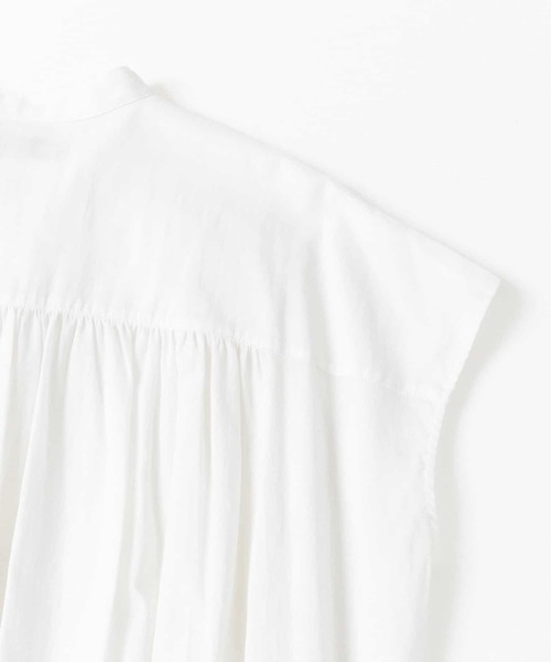 F by ROSSO（エフバイロッソ）の「F by ROSSO　フレンチギャザーワンピース∴（シャツワンピース・レディース・ホワイト/ライトブルー/ピンク・FREE）」の22枚目の写真