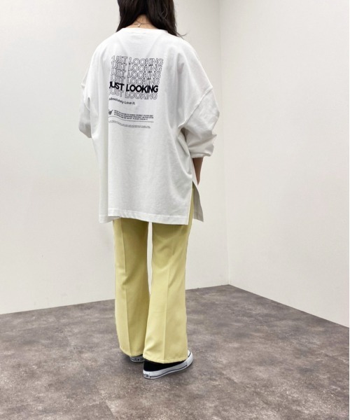 apres jour mignon(アプレジュールミニョン)の「アソートスリットロンT5 【ZOZOTOWN限定アイテム】(Tシャツ/カットソー・レディース・ブラック系その他/ブラック/アイボリー/ブラック系その他2/パープル/ホワイト系その他/ホワイト/オフホワイト/ホワイト系その他2・フリー/X-LARGE)」の21枚目の写真