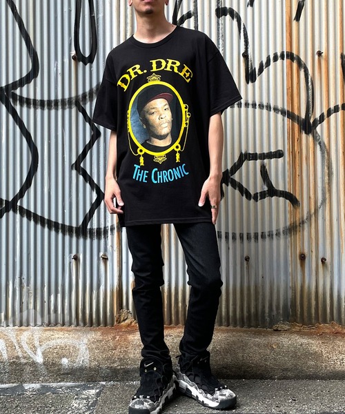 ROCK STE（ロクステ）の「The Chronic クロニック 半袖Tシャツ（Tシャツ/カットソー・メンズ・ブラック・M/L/XL）」の2枚目の写真