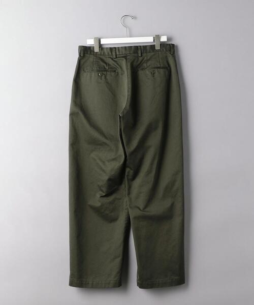 District（ディストリクト）の「＜District（ディストリクト）＞ バギー サテン ノープリーツ（その他パンツ・メンズ・ダークグリーン・SMALL/MEDIUM/LARGE/X-LARGE）」の2枚目の写真