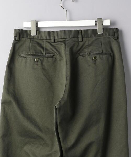 District（ディストリクト）の「＜District（ディストリクト）＞ バギー サテン ノープリーツ（その他パンツ・メンズ・ダークグリーン・SMALL/MEDIUM/LARGE/X-LARGE）」の4枚目の写真
