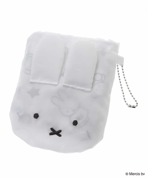 a.v.v（アーヴェヴェ）の「【数量限定】ミッフィーエコバッグ（エコバッグ/サブバッグ・キッズ・ホワイト/ライトパープル・120）」の4枚目の写真