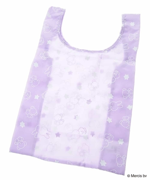 a.v.v（アーヴェヴェ）の「【数量限定】ミッフィーエコバッグ（エコバッグ/サブバッグ・キッズ・ホワイト/ライトパープル・120）」の9枚目の写真