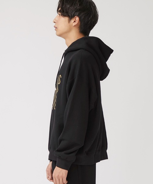 NEONSIGN（ネオンサイン）の「【NEONSIGN】Iconfoil Hoodie GLD（パーカー・メンズ・ブラック/ホワイト・44/46/48）」の6枚目の写真