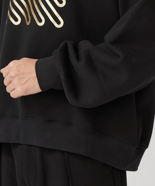 NEONSIGN（ネオンサイン）の「【NEONSIGN】Iconfoil Hoodie GLD（パーカー・メンズ・ブラック/ホワイト・44/46/48）」の8枚目の写真