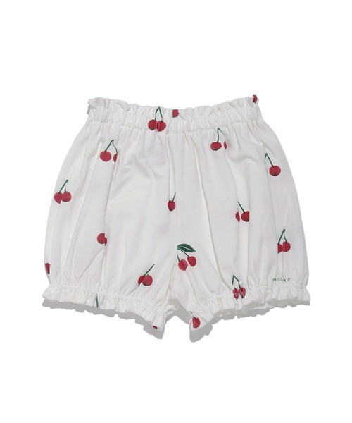 gelato pique（ジェラートピケ）の「【KIDS】チェリーモチーフ kids ショートパンツ（その他パンツ・キッズ・レッド・SMALL/MEDIUM/X-SMALL/XX-SMALL）」の4枚目の写真