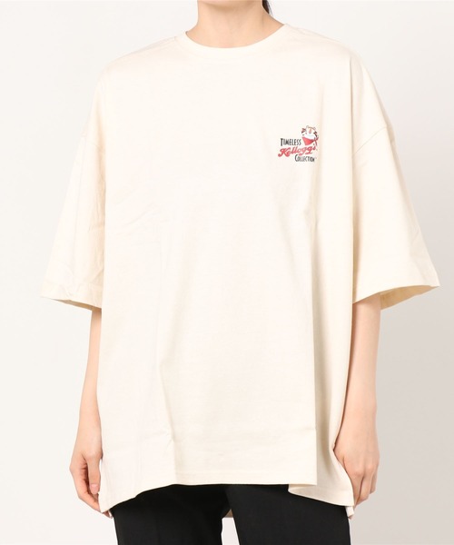 SCARZ♡ワッペンTシャツ AVIREX｜ユニセックス トップガン ワッペン Tシャツ/TOP GUN