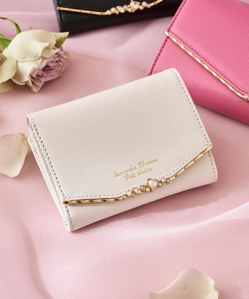 ハートジュエルバー 折財布（財布）｜Samantha Thavasa Petit Choice