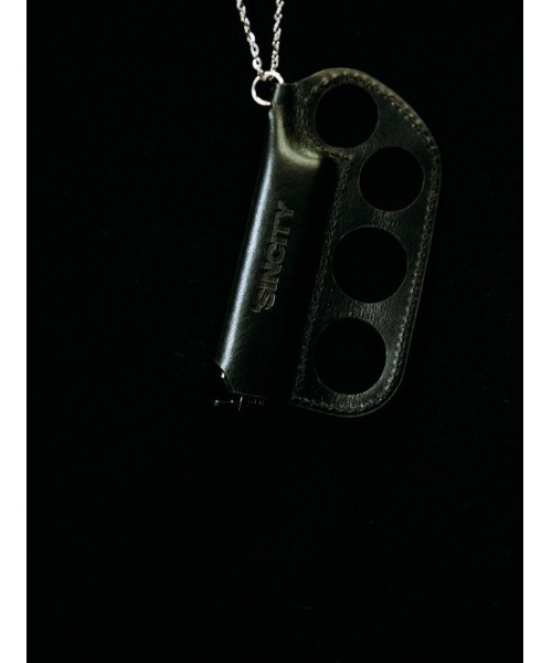 SINCITY（シンシティ）の「【SINCITY】SINCITY KNUCKLE NECKLACE（ネックレス・メンズ・ブラック・ONE SIZE）」の9枚目の写真