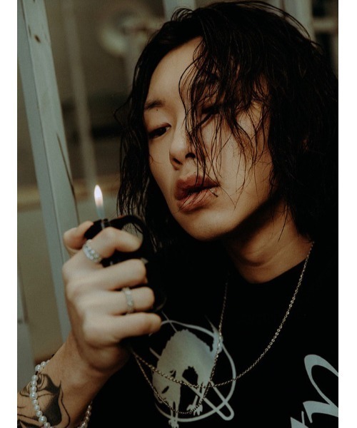 SINCITY（シンシティ）の「【SINCITY】SINCITY KNUCKLE NECKLACE（ネックレス・メンズ・ブラック・ONE SIZE）」の2枚目の写真