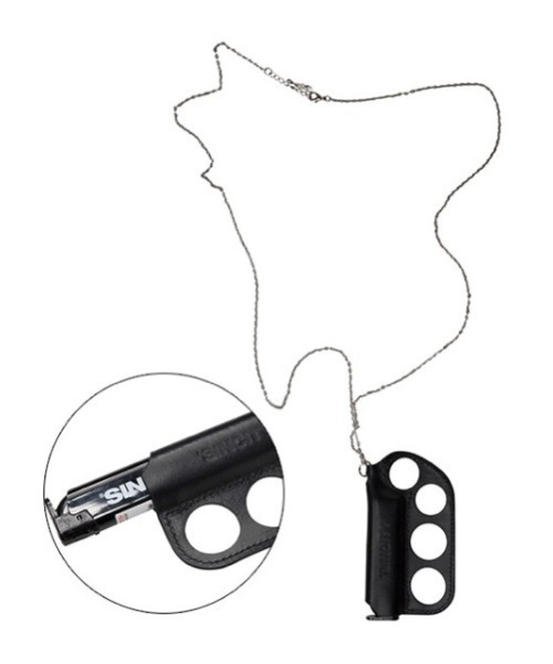 SINCITY（シンシティ）の「【SINCITY】SINCITY KNUCKLE NECKLACE（ネックレス・メンズ・ブラック・ONE SIZE）」の10枚目の写真