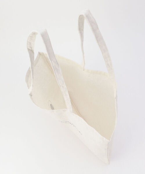 NOLLEY’S（ノーリーズ）の「リサイクルコットンエコトートバッグ（トートバッグ・レディース・ホワイト系その他4/ホワイト系その他5/ホワイト系その他6・FREE）」の6枚目の写真