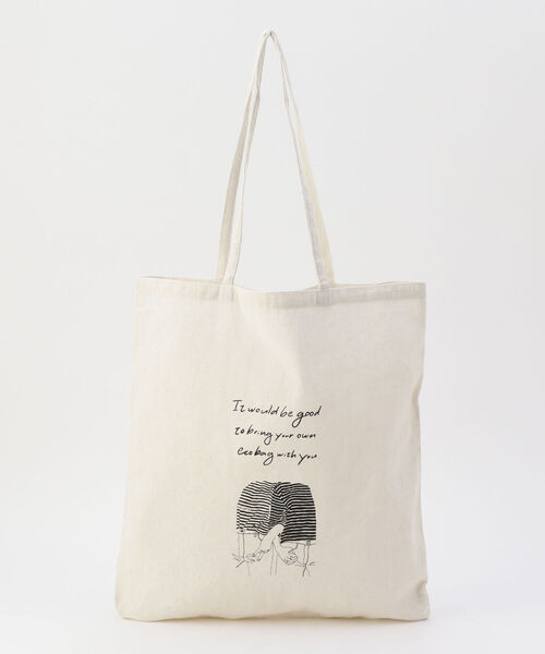 NOLLEY’S（ノーリーズ）の「リサイクルコットンエコトートバッグ（トートバッグ・レディース・ホワイト系その他4/ホワイト系その他5/ホワイト系その他6・FREE）」の13枚目の写真