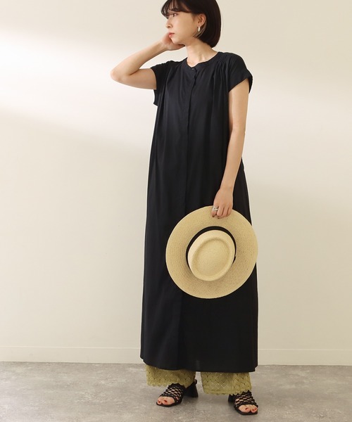 Factor=（ファクターイコール）の「総レースストレートイージーパンツ（その他パンツ・レディース・ブラック/カーキ/イエロー・FREE）」の9枚目の写真