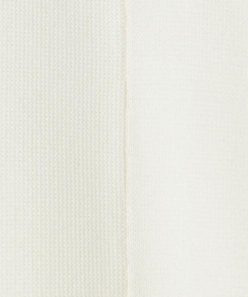 ASTRAET（アストラット）の「＜ASTRAET（アストラット）＞16G ミラノリブ クルーネック プルオーバーニット（ニット/セーター・レディース・オフホワイト/ライトグレー・FREE）」の18枚目の写真