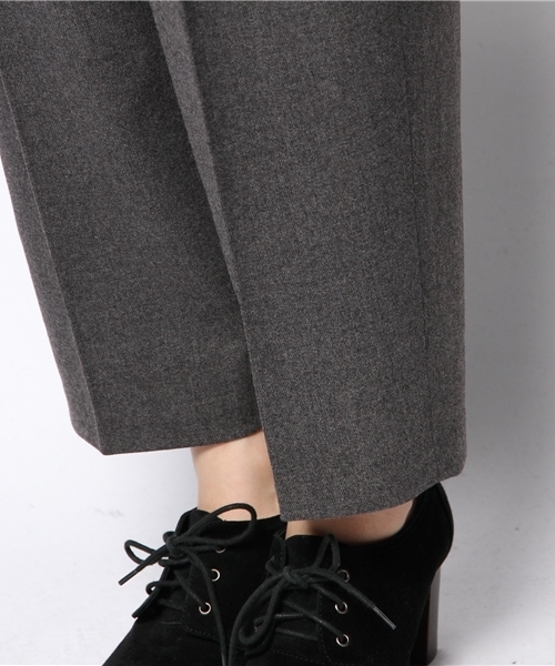 CIAOPANIC（チャオパニック）の「【Ciaopanic】ピッグタック太パンツ（その他パンツ・レディース・チャコールグレー/ネイビー・FREE）」の3枚目の写真